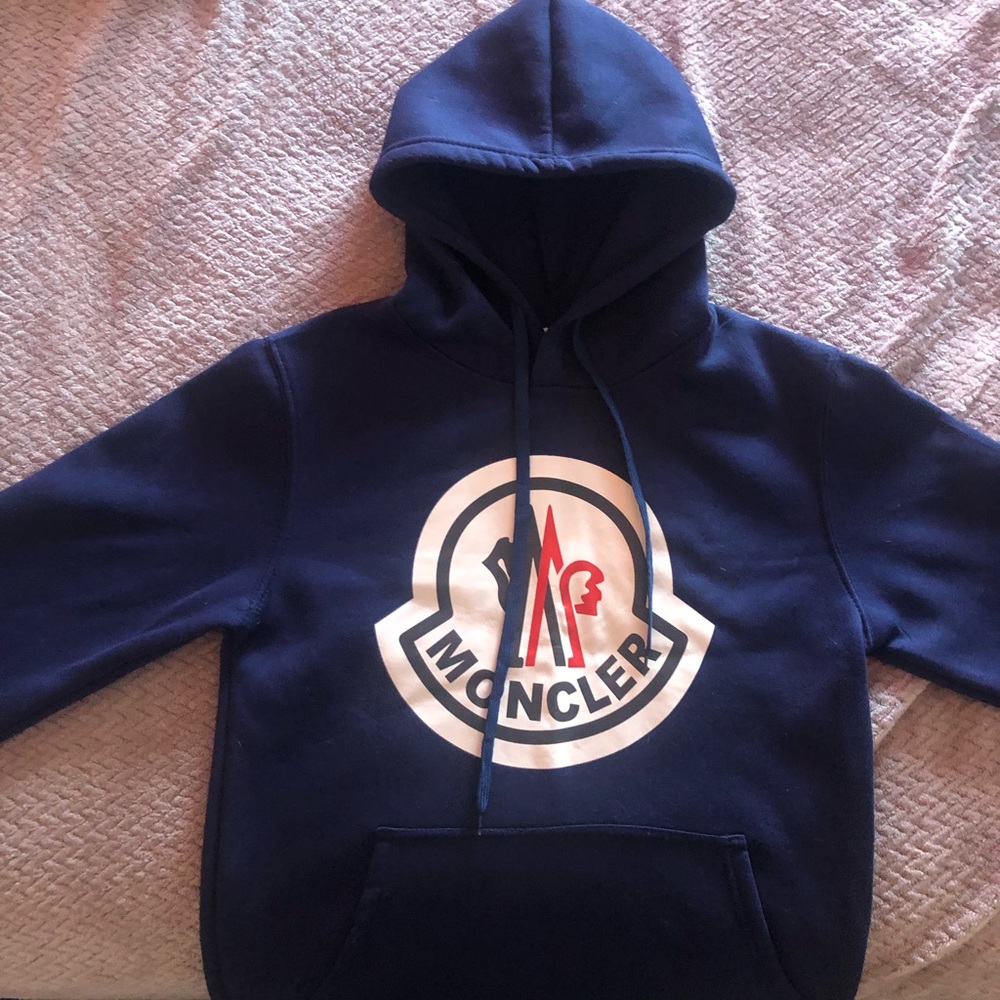 Moncler Navy blue Hoodie
